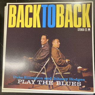 Duke Ellington And Johnny Hodges - Back To Back (EU/2023) LP (VG+/M-) -blues-